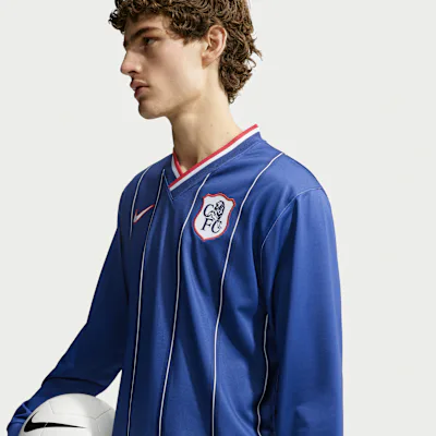 Nike Chelsea F.C. Energy Third Men's Nike Dri-FIT Football Long-Sleeve Shirt - Rush Blue/Global Red/White
