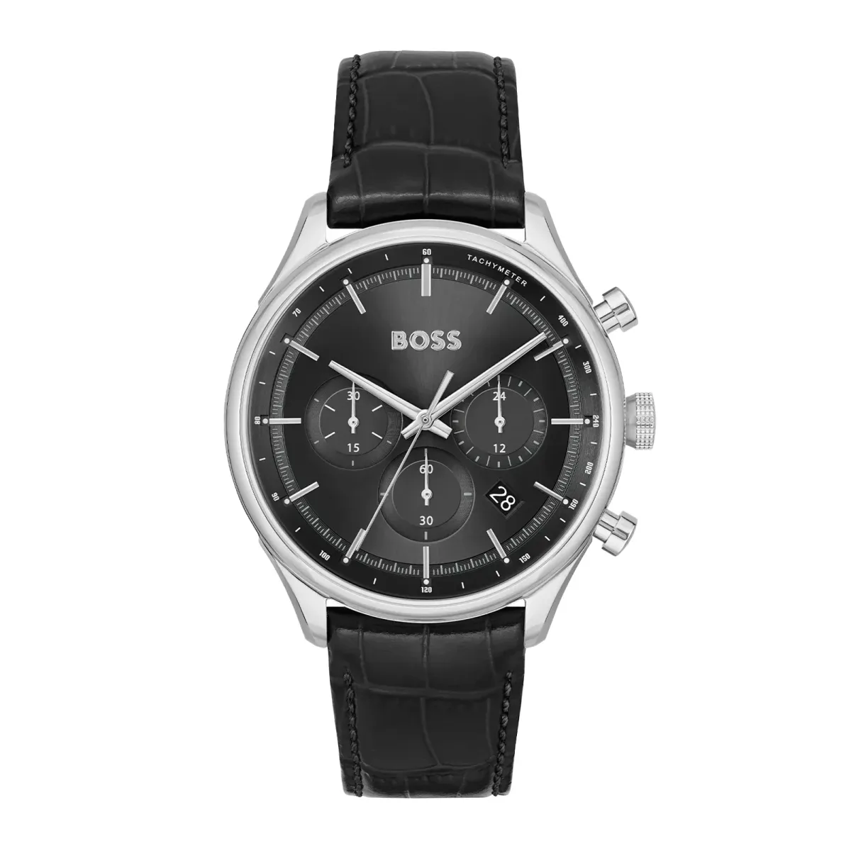 BOSS Gregor 45mm Mens Watch Black