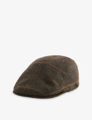 BARBOUR Cheviot Woven Flat Cap - XL