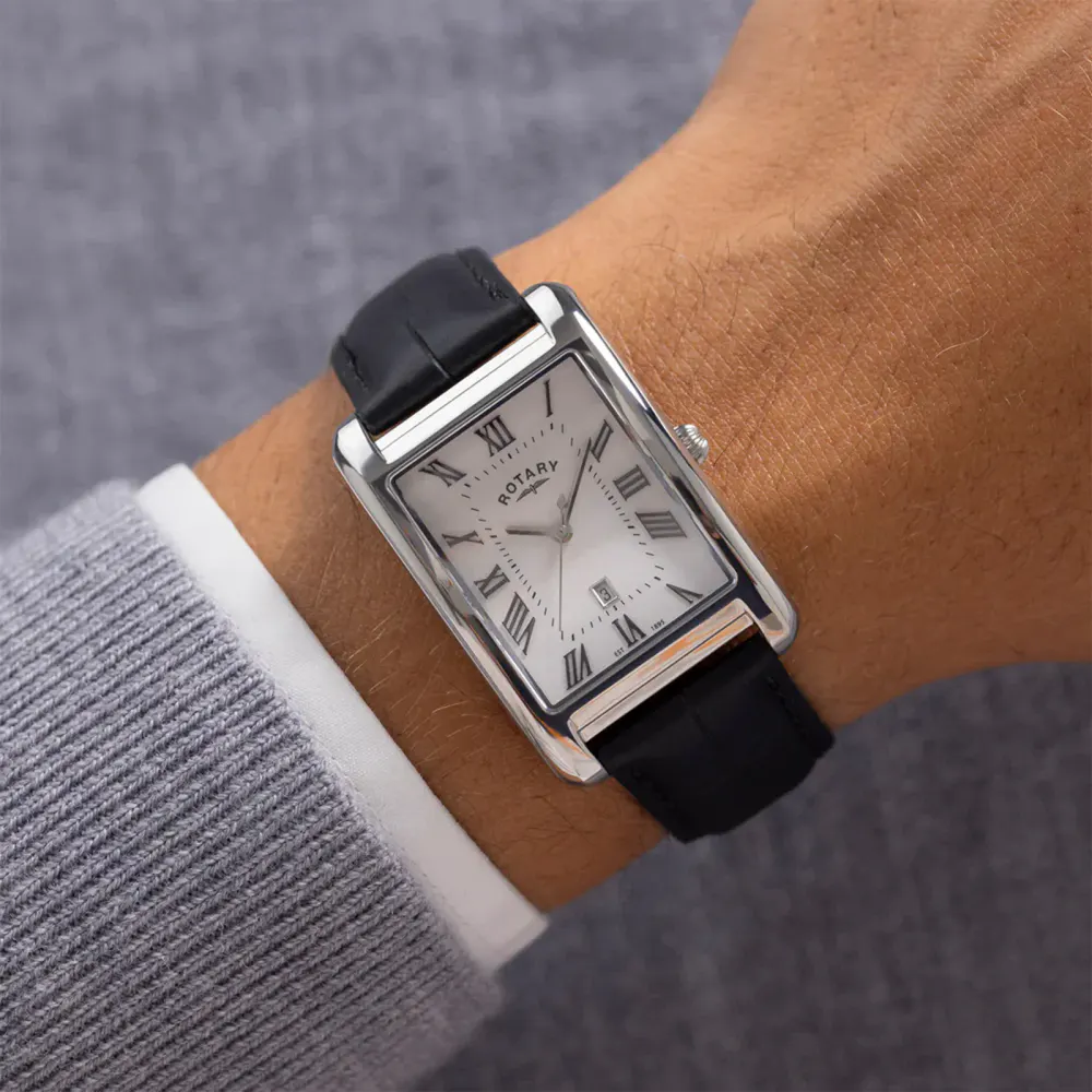 Rotary Heritage Astoria 29mm Mens Watch White in White, additional product view 2