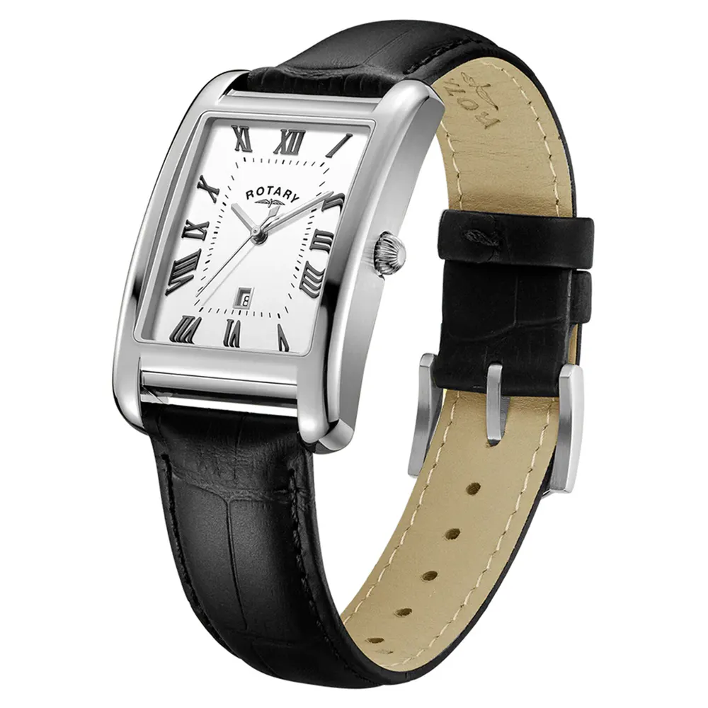 Rotary Heritage Astoria 29mm Mens Watch White in White, additional product view 3