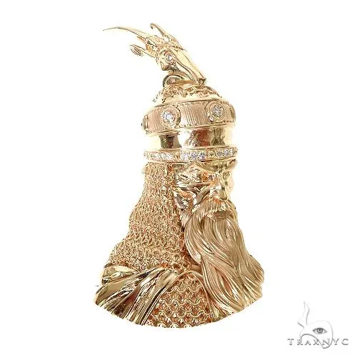 RINA - For Him CUSTOM Skanderbeg Albanian Military Commander Pendant 67236 in Rose Gold – Pendant