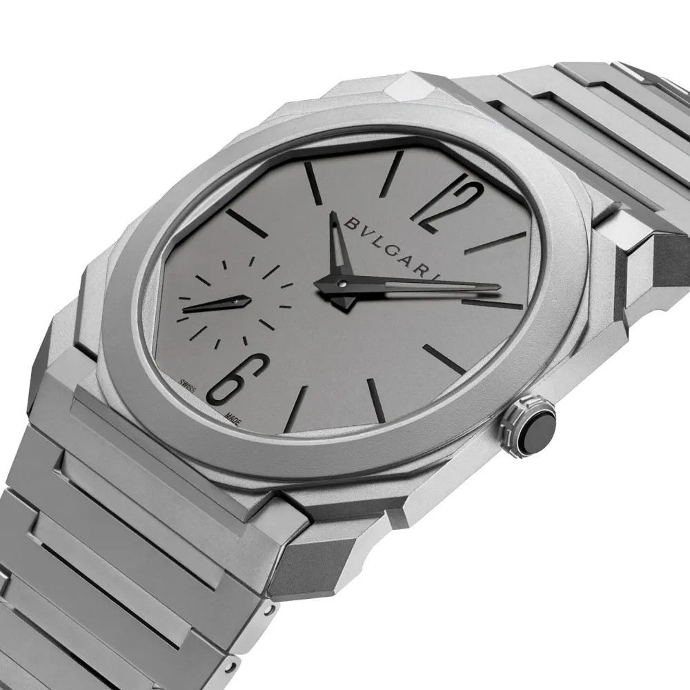 Bvlgari Octo Finissimo Watch in Grey, additional product view 2