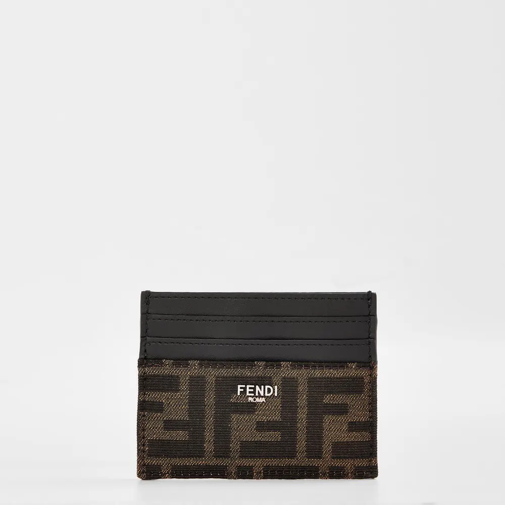 Fendi Jacquard Card Holder