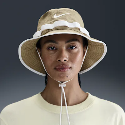 Nike Apex Dri-FIT Bucket Hat - Parachute Beige/White/Anthracite/White