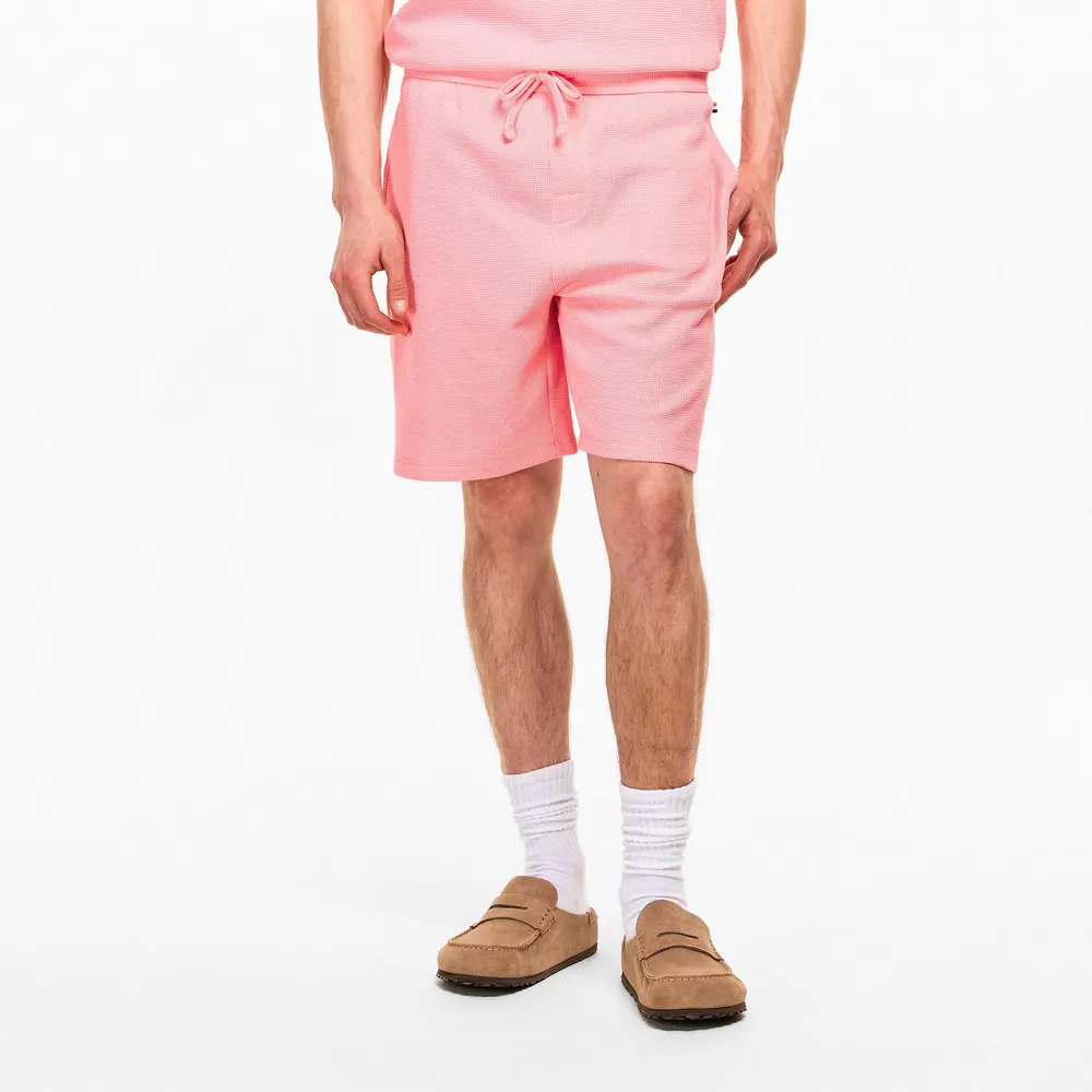 Boss Mens BOSS Bodywear Waffle Soft Texture Shorts detail 3