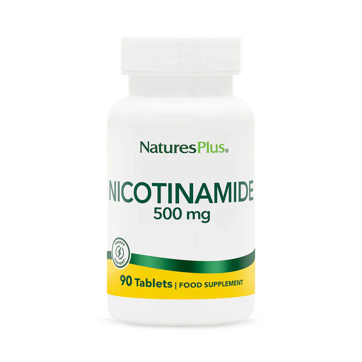 NaturesPlus Nicotinamide 500 MG 90 Tablets