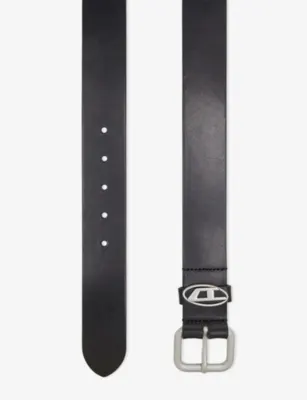 DIESEL Oval-D Loop Matte Leather Belt - 36 in HB568, additional product view 2