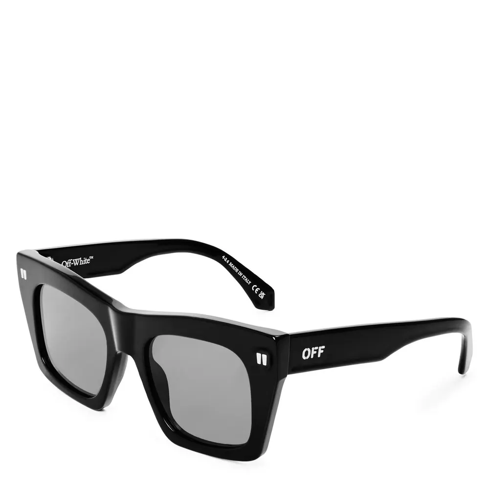Off White Off Selma Sunglasses 99 in Black Dark Grey – Accessories
