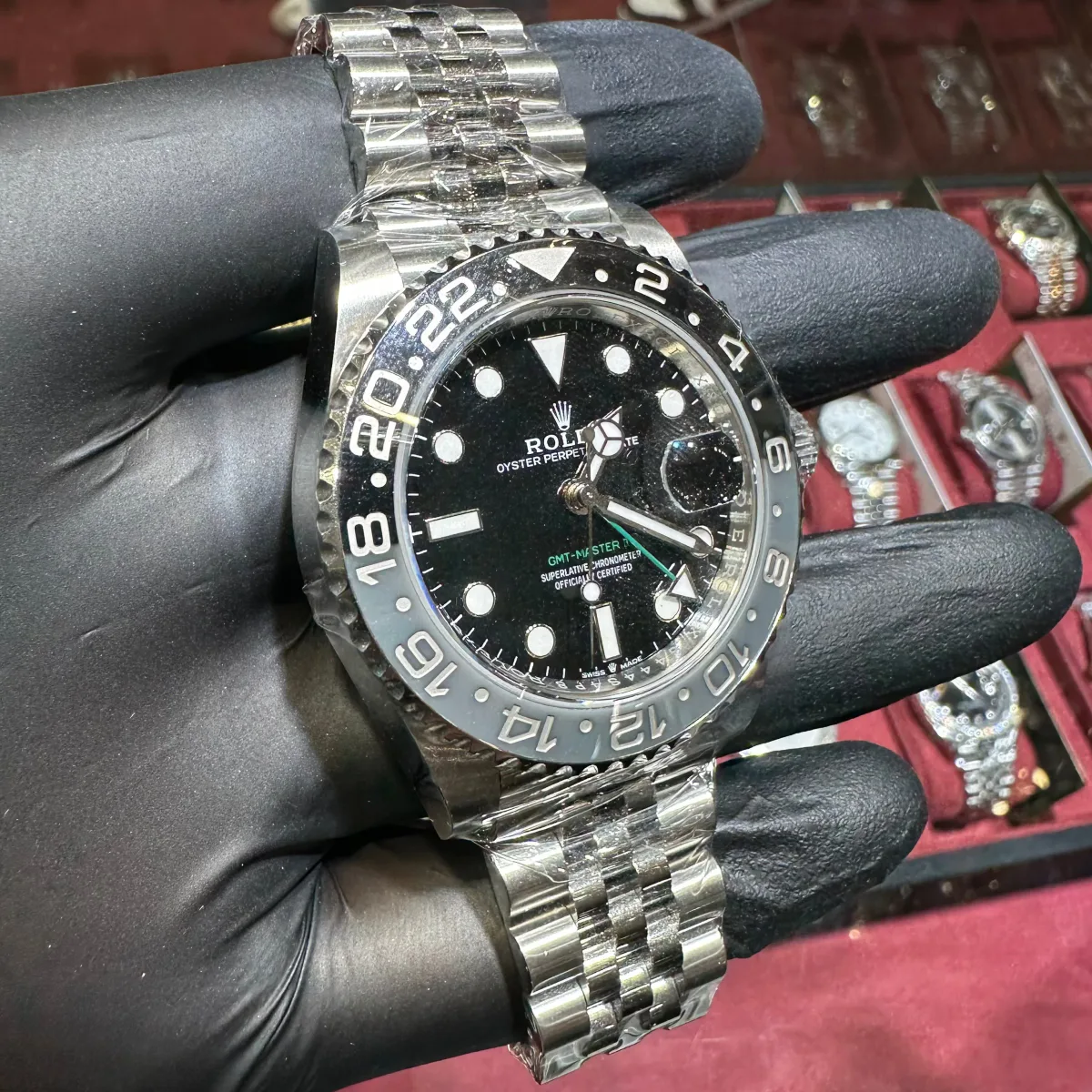ANKUR - For Him WATCHES 2025 Rolex GMT-Master II 40mm | Oystersteel | "Bruce Wayne" Jubilee – Watch