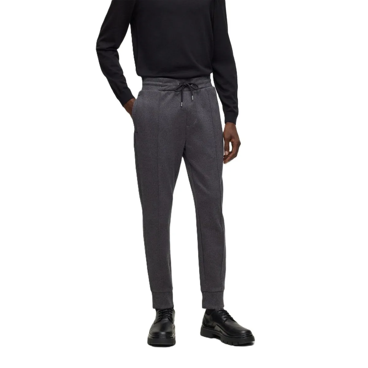 Boss Men's Lamont Closed Hem Fleece Joggers