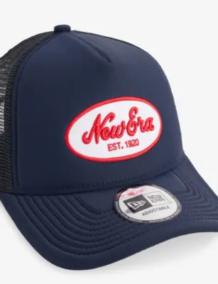 NEW ERA Oval Logo-Patch Woven Baseball Cap detail 3