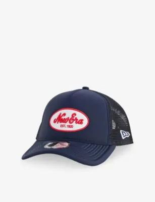 NEW ERA Oval Logo-Patch Woven Baseball Cap