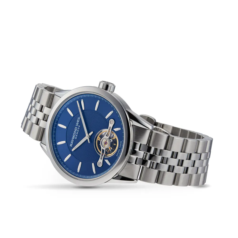 Raymond Weil Freelancer 43mm Mens Watch in Blue, additional product view 2