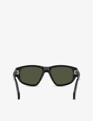 PERSOL PO0050S Irregular-Frame Acetate Sunglasses detail 3