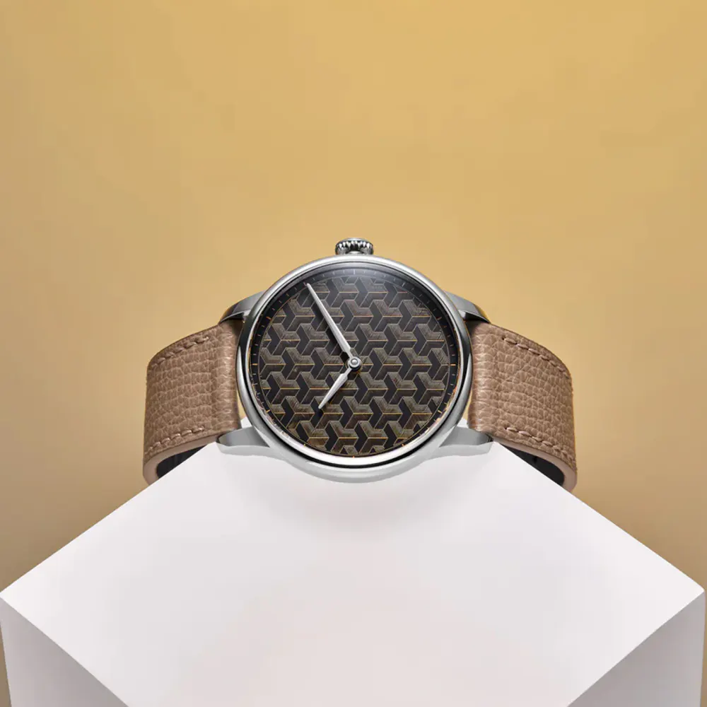Louis Erard Fil D'or Louis Erard X Wire Art Likmited Edition 39mm Mens Watch in Brown, additional product view 2