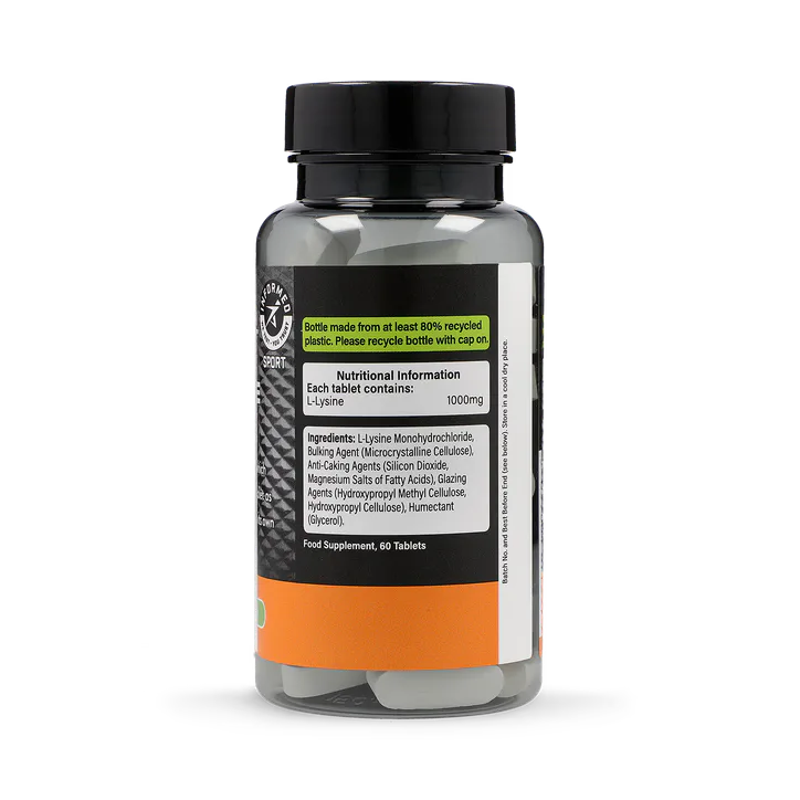 Precision Engineered L-Lysine 1000mg 60 Tablets detail 3