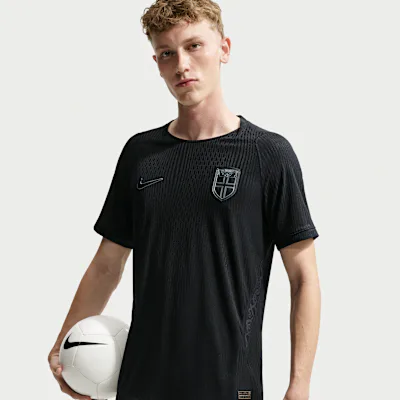 Nike Norway National Team 2026 Match Away Men's Nike Aero-FIT Football Shirt - Black/Black/Black/Black