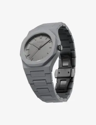 D1 MILANO D1-PCBU03 Polycarbon Akebia Polycarbonate Quartz Watch in GREY, additional product view 2
