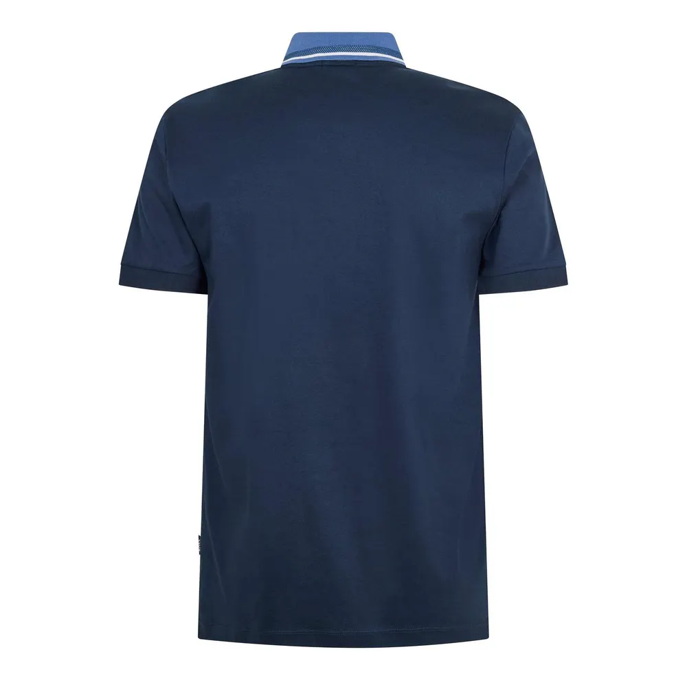 Boss Men's Phillipson Short Sleeve T-Shirt in Dark Blue, additional product view 2