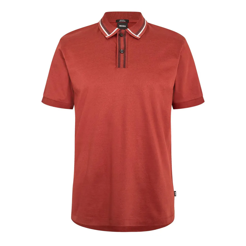 Boss Men's Phillipson Short Sleeve T-Shirt in Open Brown – Clothing