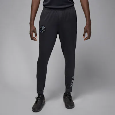 Nike Paris Saint-Germain Strike Fourth Men's Jordan Dri-FIT Football Knit Pants - Off-Noir/Off-Noir/Particle Grey
