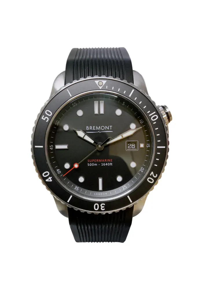 Bremont Supermarine S500/BK — 2022 — Very good in Black Baton – Pre-owned watches