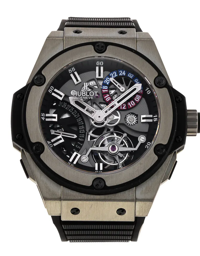 Hublot King Power 706.ZX.1170.RX — 2010 — Very good in Skeleton – Pre-owned watches
