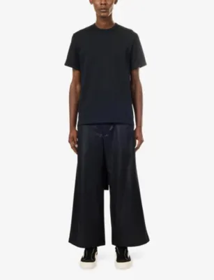 COMME DES GARCONS HOMME PLUS Long Tech-Jersey T-Shirt detail 3