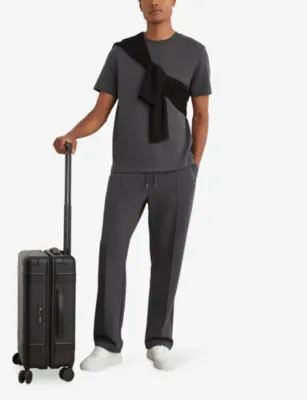 REISS Barton Interlock Cotton-Modal T-Shirt detail 2