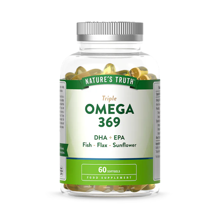 Nature's Truth Triple Omega 369 2000mg - 60 Softgels 60Softgel