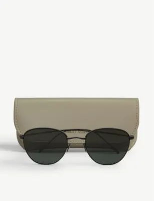 GIORGIO ARMANI Ar6048 square-frame sunglasses in BLACK, additional product view 2