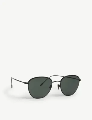 GIORGIO ARMANI Ar6048 square-frame sunglasses in BLACK, additional product view 3
