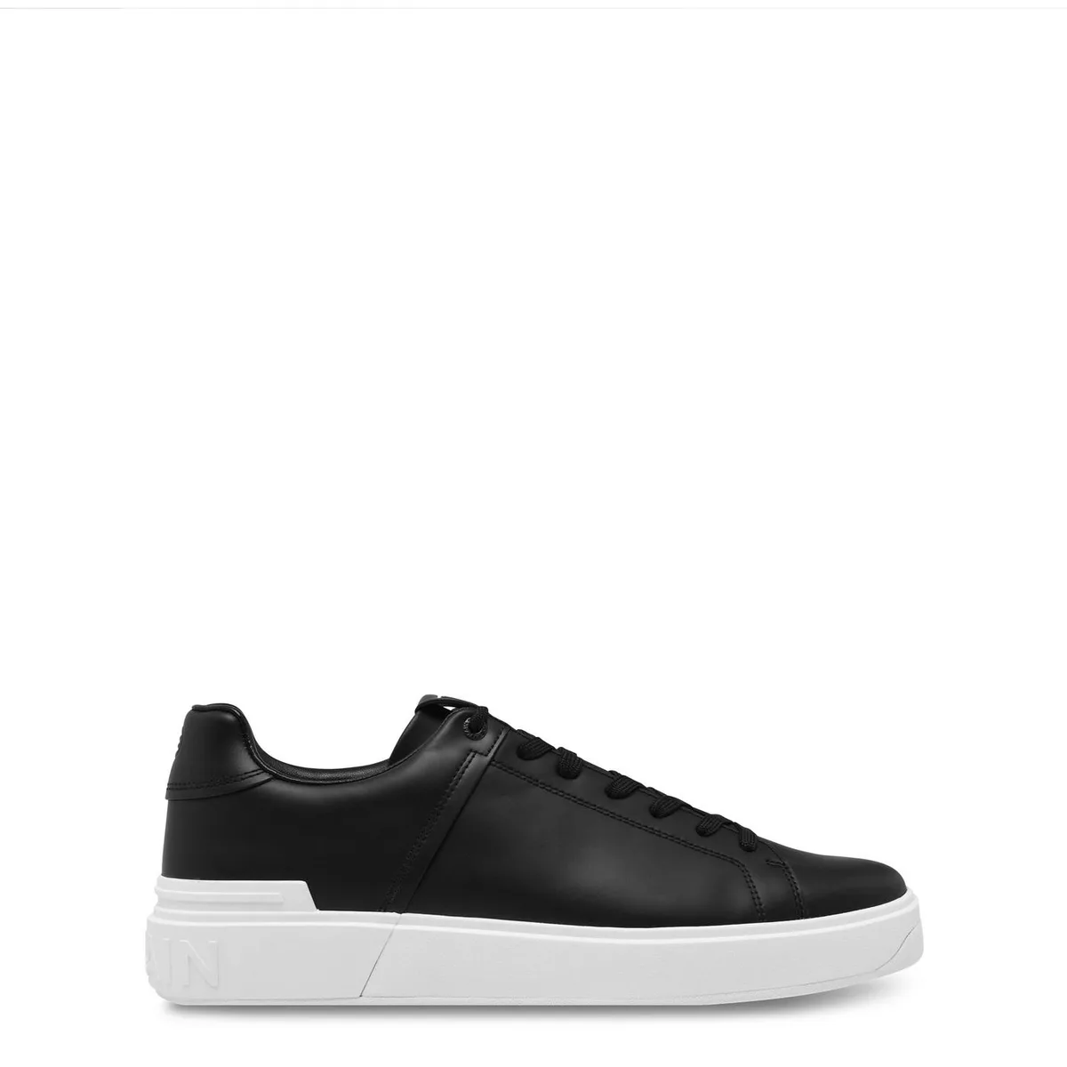 Balmain Men's B-Court Classic Leather Trainers