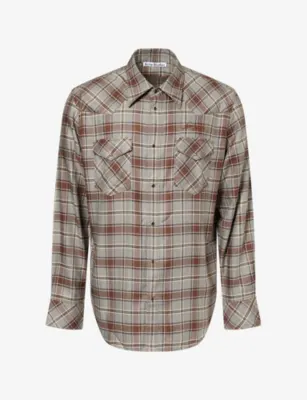 ACNE STUDIOS Surrow Checked Flannel Shirt