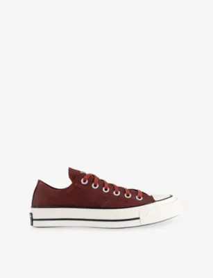 CONVERSE All Star Ox 70 Leather Trainers - 11 in SMOKED PAPRIKA EGRET BLA – Mens | Trainers | Lace up trainers