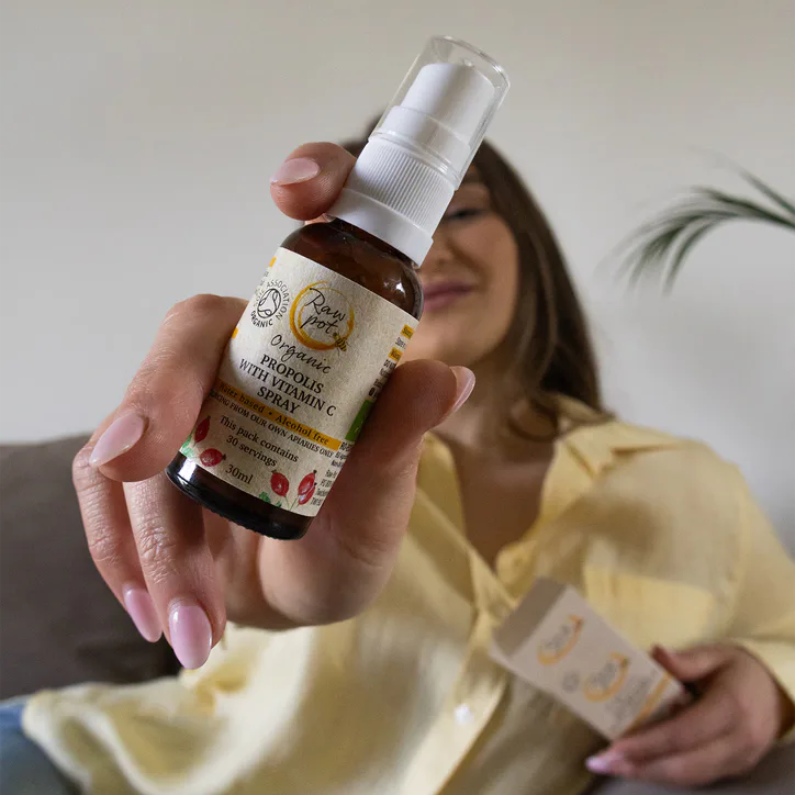 Raw Pot Organic Propolis with Vitamin C Spray, additional product view 3