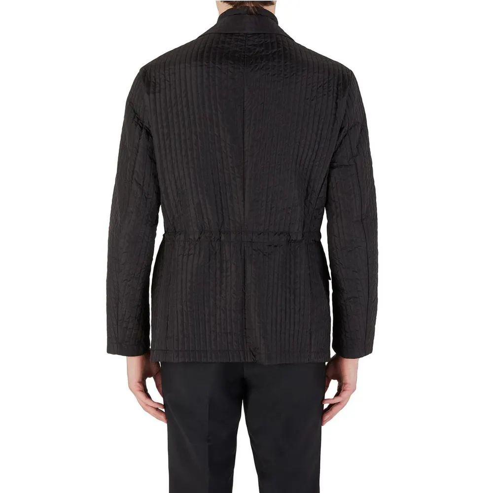 Emporio Armani Quilted Blazer detail 3