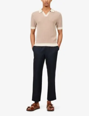 NOBL Bryce Drawstring Woven Trousers detail 2