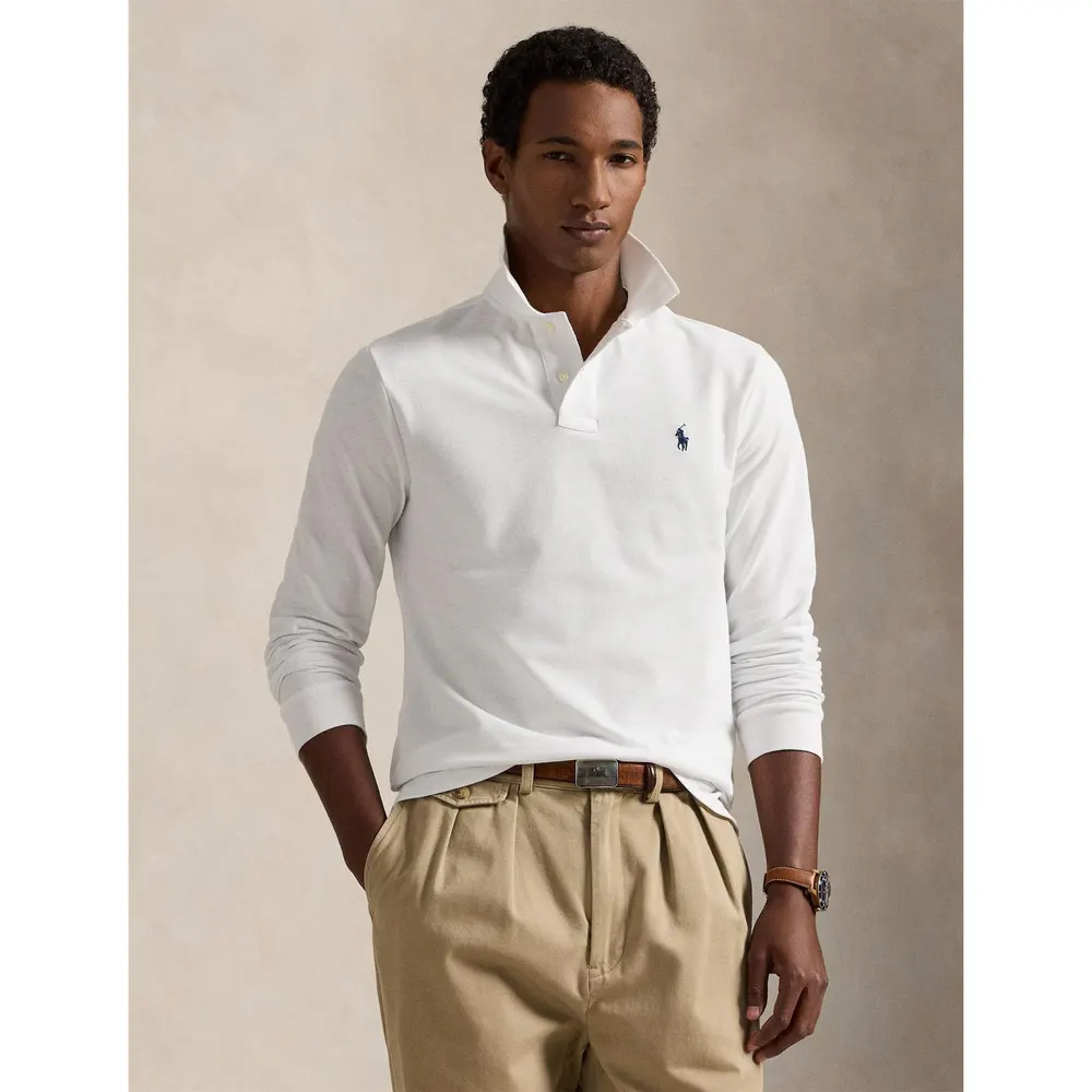 Polo Ralph Lauren Men's Long Sleeve Polo Shirt detail 3