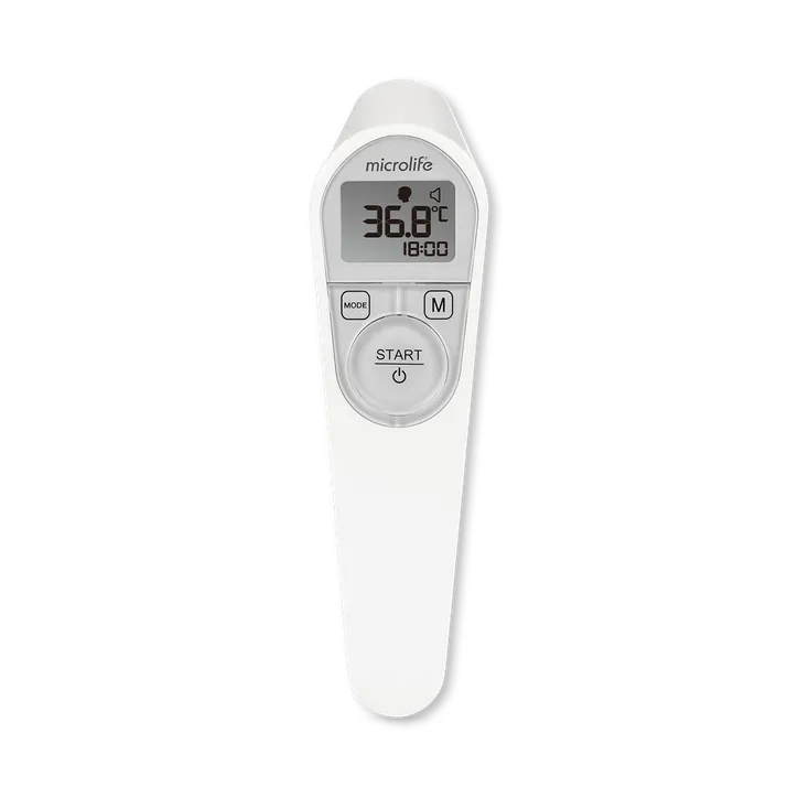 Microlife IR310 Infrared Ear Thermometer with touch-free cover ejection and ACCUsens guidance system, additional product view 2