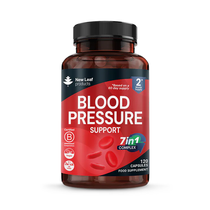 New Leaf Products Blood Pressure Support Capsules 120s