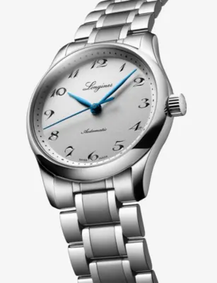 LONGINES L2.357.4.73.6 Master Collection Blue Hands Stainless-Steel Automatic Watch detail 2