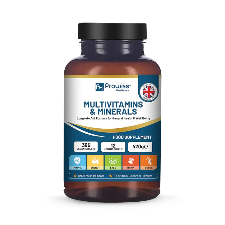 Prowise Healthcare A-Z Multivitamins & Minerals l 365 Vegan Multivitamin Tablets – Vitamins & Supplements > Vitamins > Multivitamins > Men's Multivitamins