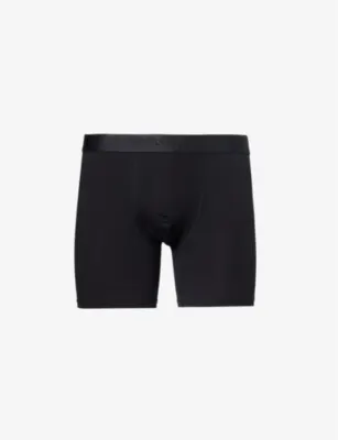 SUNSPEL Elasticated-waistband stretch-cotton trunks