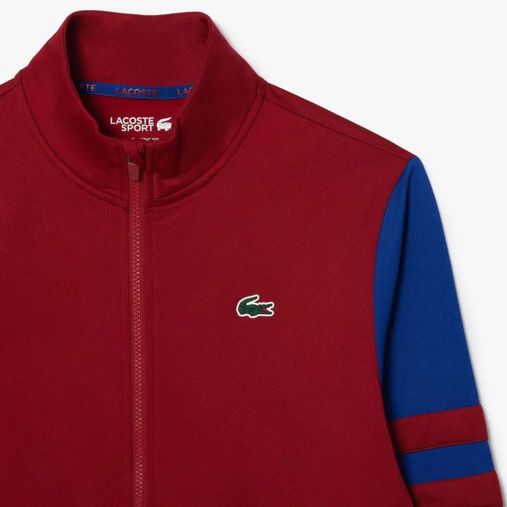 Lacoste Zip-Up Stretch Tennis Sweatshirt detail 2