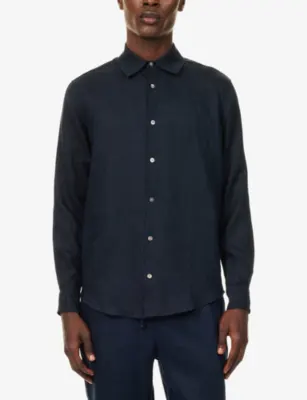 CHE Long-Sleeve Linen Shirt detail 3