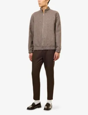 NOBL Jamie Funnel-Neck Zip Woven Jacket detail 2