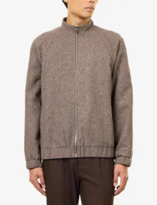NOBL Jamie Funnel-Neck Zip Woven Jacket detail 3
