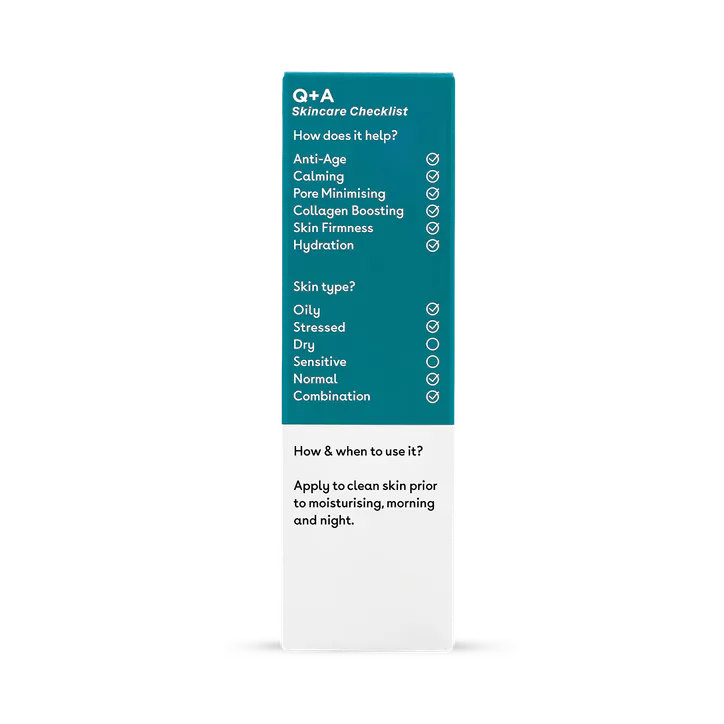 Q+A Zinc PCA Facial Serum 30ml detail 2